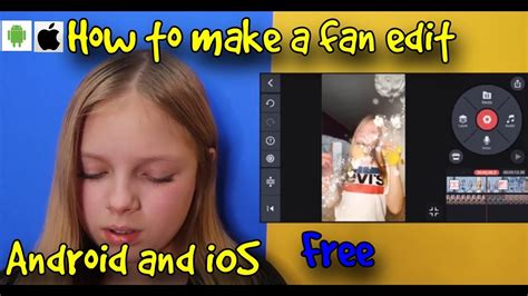 How To Make A Fan Edit Free Android And Ios Youtube