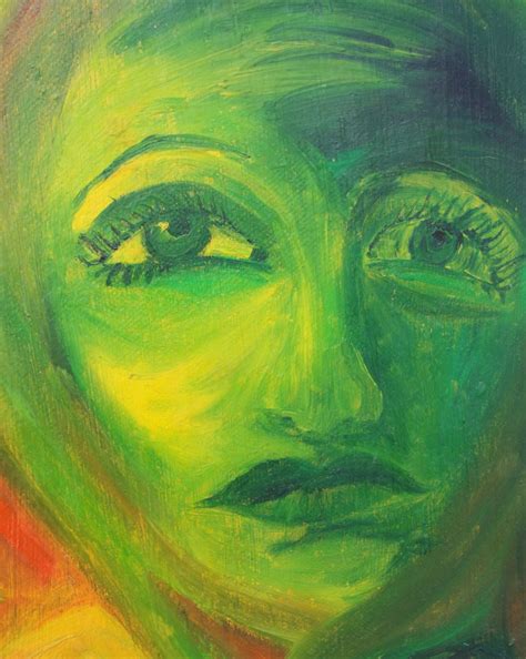 Feelings Portrait Original Oil Painting Faces And Emotions Etsy
