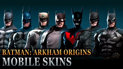 Click on that to enter the mod menu and select your option. Batman: Arkham Origins Mobile - Batsuit Skins - YouTube