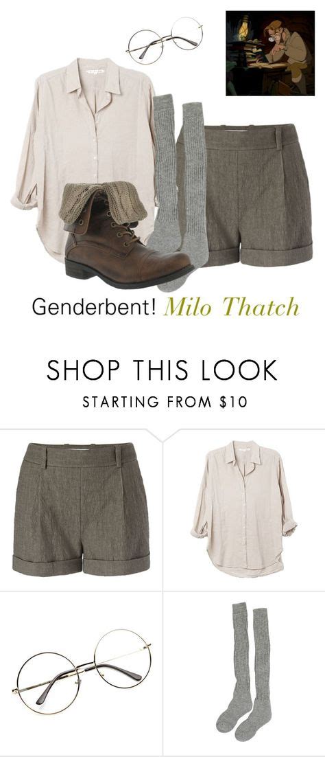 Genderbent Milo Thatch Everyday Cosplay Character Inspired Outfits