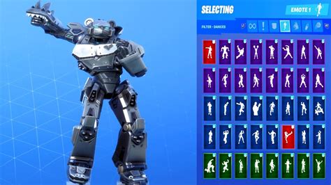 All fortnite skins and characters. *NEW* Fortnite Stainless Steel Mecha Team Leader Voltron ...