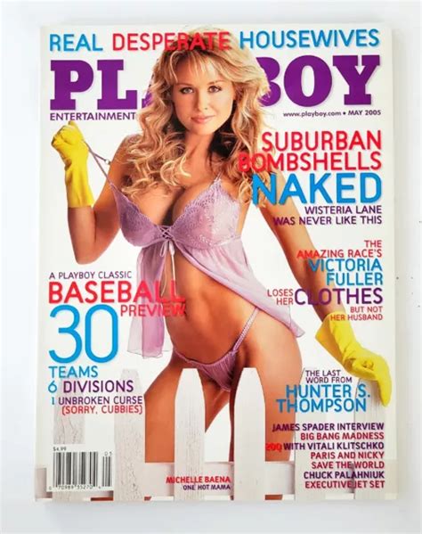2005 PLAYBOY MAY Issue W Desperate Housewives Jamie Westenhiser Cover