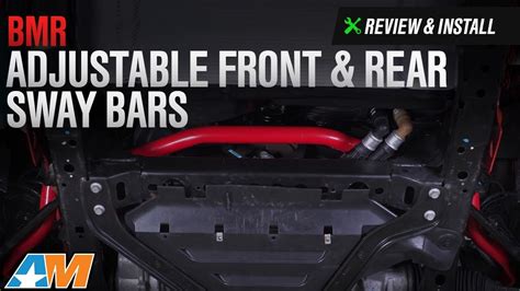 2015 2017 Mustang Bmr Adjustable Front And Rear Sway Bars Review