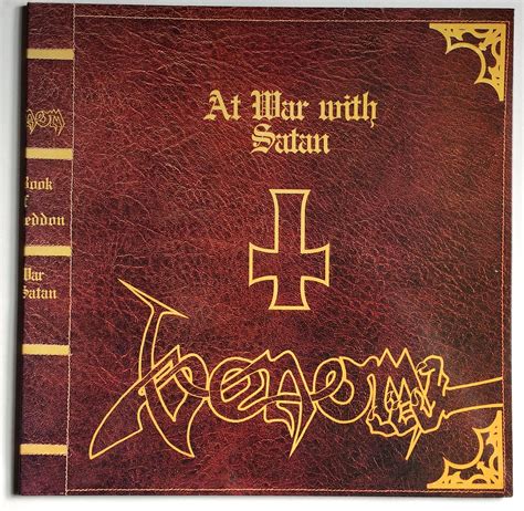 Venom At War With Satan Lp 1984 Clear Vinyl Record Vintage Etsy Italia
