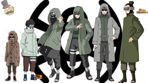 Naruto Characters Aburame Shinos Evolution Youtube