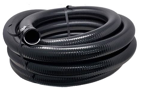 3 Inch Id X 50 Ft Flexible Pvc Pipe Pond Hose Pool And Spa Tubing Black 3 Dia Schedule 40