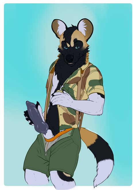 Rule 34 Absurd Res African Wild Dog Anthro Canid Canine Hi Res