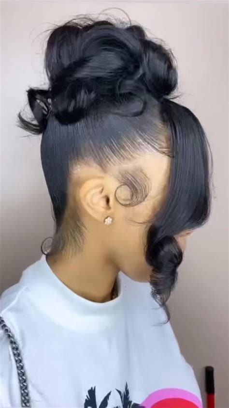 Pinup Style Black Hair Updo Hairstyles Black Women Updo Hairstyles