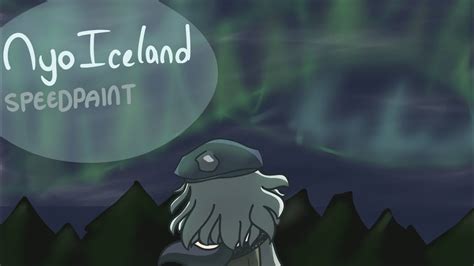 Hetalianyo Iceland Speedpaint Youtube