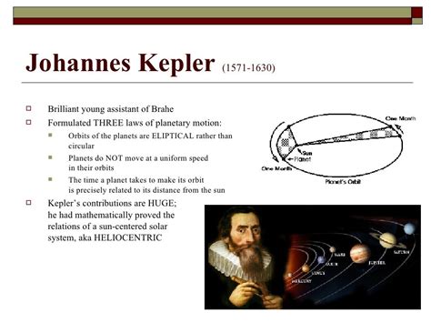 Johannes Kepler 1571 1630 Brilliant Young