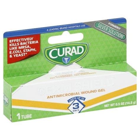 Curad Silver Solution Antimicrobial Gel Grocery Heart