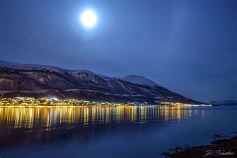 Tromsø At Night Norway