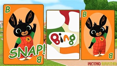 Bing Snap Card Game Play With Bing Retro Gaming Youtube