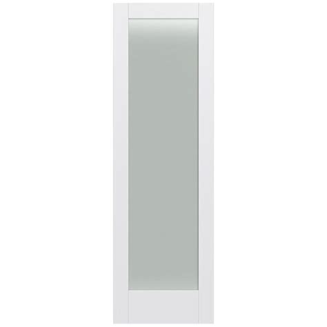 Jeld Wen Moda 1011 24 In X 96 In Primed 1 Panel Square Wood