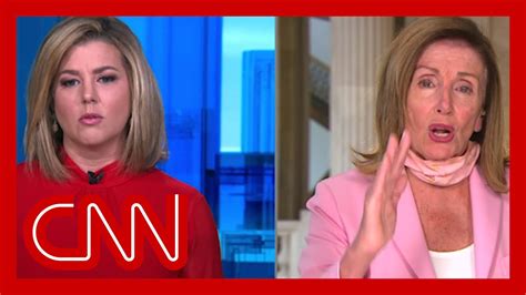Pelosi To Brianna Keilar Thats Not An Appropriate Question To Ask