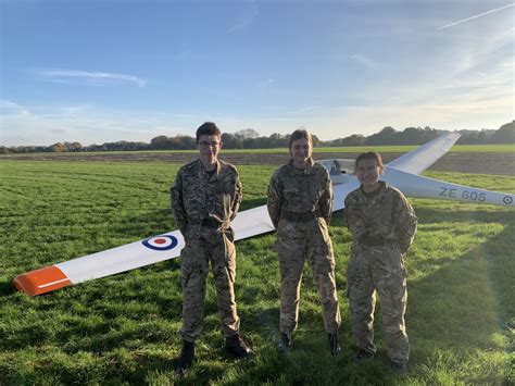 Raf Cadets Soar Above Kenley Caterham School