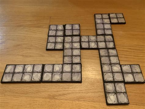 Diy Wooden Dungeon Tiles Cheap Easy And Quick To Make Check Out My