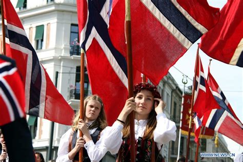 Norwegian Constitution Day Celebrated In Oslo Xinhua Englishnewscn