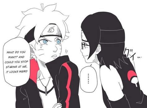 Boruto And Naruto Comics Fanart English Boruto X Sarada Eyes