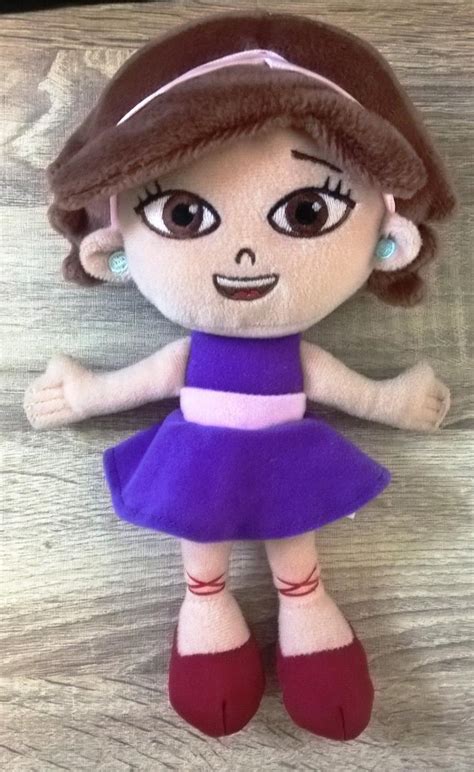 Little Einsteins Disney June Plush Doll 10 Bean Beanie Stuffed Toy