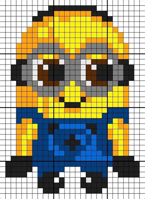 Minion Pixel Art 31 Idées Et Designs Pour Vous Inspirer En Images