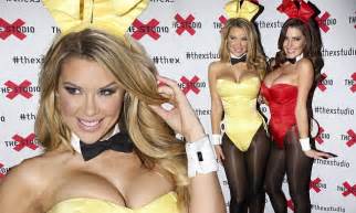 Busty Playmates Wear Their Iconic Playboy Bunny Costumes As They Take A