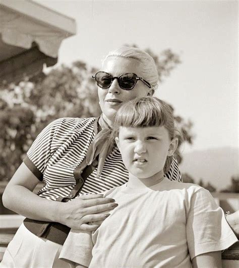 Lana Turner With Daughter Cheryl Crane Cheryl Crane Lana Turner Lana