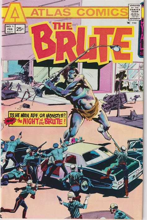 The Brute 1 Atlas Comics 1975 Pak Rat Collectables