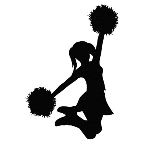 Cheer Flyer Silhouette At Getdrawings Free Download