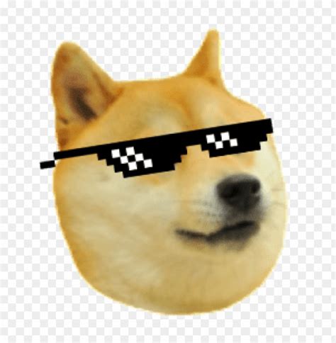 Doge Deal With It Png Image With Transparent Background Toppng