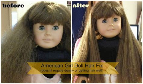 How To Fix American Girl Doll Hair Tutorial Creative Housewives