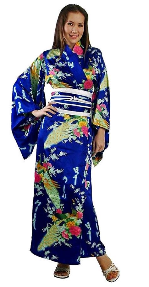 Sexy Blue Kimono Long Kimono Kimono Online