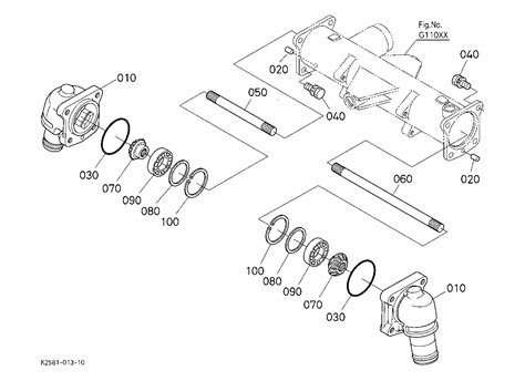 K2581 15220 Kubota Casebevel Gear