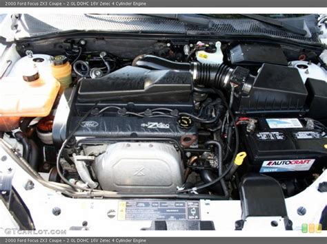 20l Dohc 16v Zetec 4 Cylinder Engine For The 2000 Ford Focus 44668583