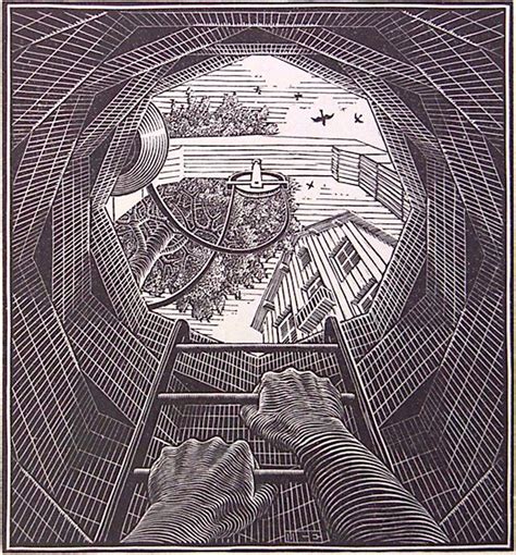 The Well By M C Escher Skot Foreman Gallery