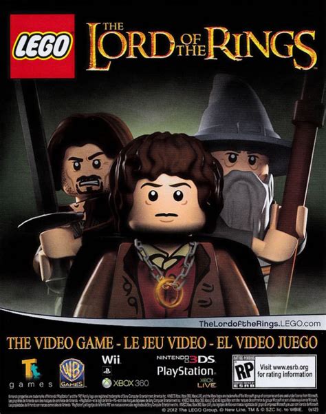 Lego Lord Of The Rings Video Game Teaser Released Capsule Computers