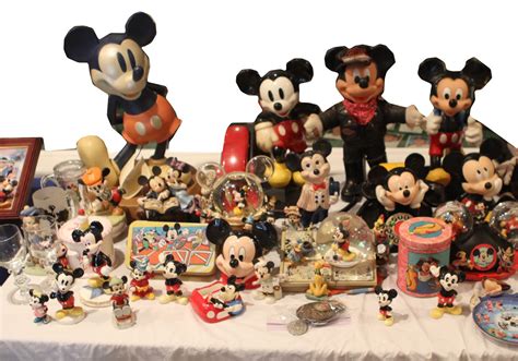 Lot Detail 1950s To Present Mickey Mouse Toy Collection 100