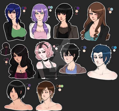 Rgbh Characters By Crimsonsnows On Deviantart