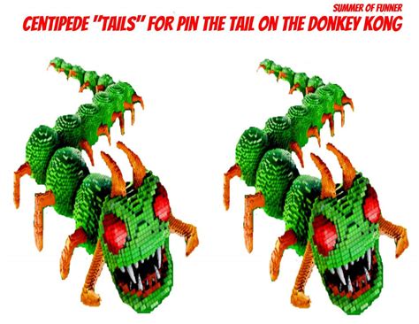 Pin The Tail On The Donkey Kong Free Printable Poster And Centipede