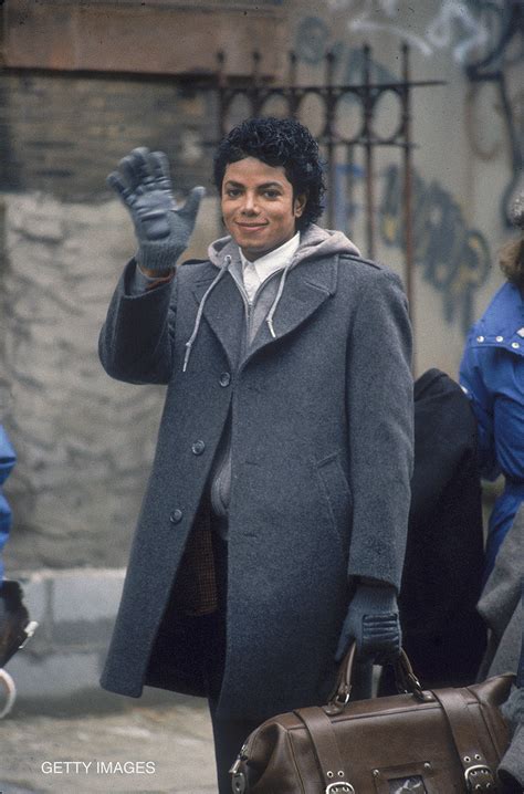 Michael Jackson On Set Of Bad Short Film 1986 Michael Jackson