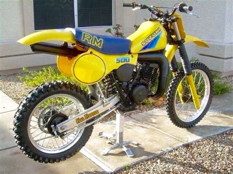 Suzuki Rm500 Suzuki Motocross Vintage Motocross Motocross Bikes