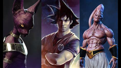 All Dragon Ball Characters In Real Life Youtube