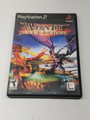 Wrath Unleashed Sony Playstation 2 Ps2 Lucasarts Tested No