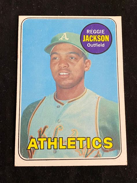 Find out everything you need to know about this legendary card with our complete guide! Lot - (VGEX) 1969 Topps Reggie Jackson Rookie #260 ...