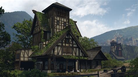 Medieval Farmhouse Concept Art Timokujansuu Free Download Borrow