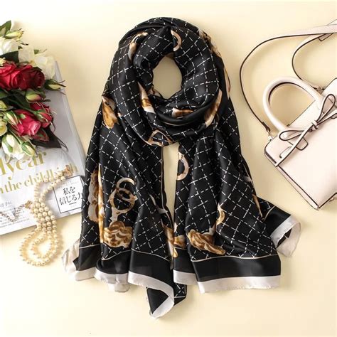 Vogue Scarf For Women Shawl Wraps Holiday T Floral Scarves Women