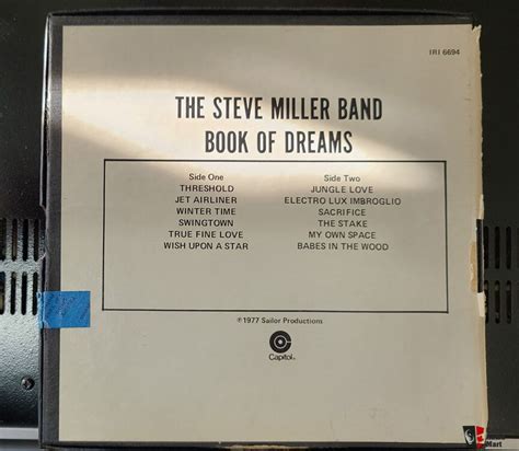 The Steve Miller Band Book Of Dreams Reel Tape Photo 3299085 Us