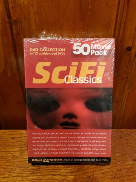 Sci Fi Classics 50 Movie Pack Dvd 2004 12 Disc Set For Sale Online Ebay