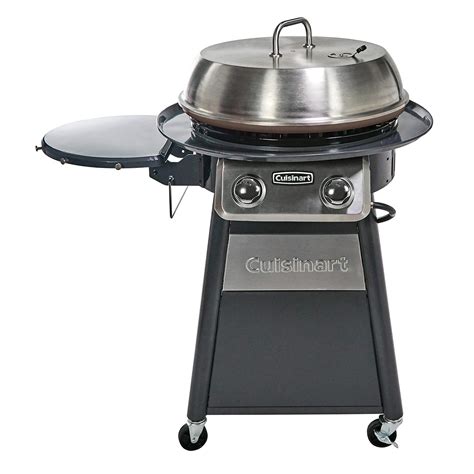 Cuisinart Cgg 888 Grill Stainless Steel Lid 22 Inch Round Outdoor Flat