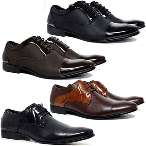 Explore a wide range of the best men shoes leather on aliexpress to find one that suits you! MENS FAUX LEATHER SHOES SMART WEDDING ITALIAN FORMAL ...